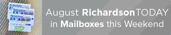 August Richardson Today in Mailboxes this Weekend