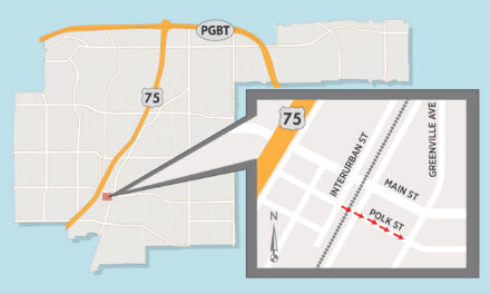Polk Street Now One Way Between Interurban Street and Greenville Avenue