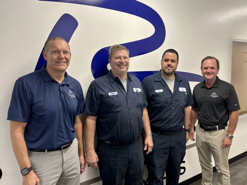 Fleet Technicians from the City of Richardson pose for a photo