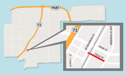 Polk Street Open to Eastbound Traffic Only in Parts of Downtown