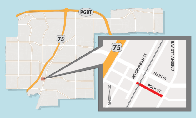 Polk Street Open to Eastbound Traffic Only in Parts of Downtown