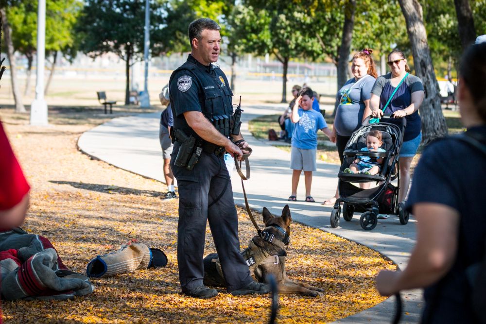 Image of Richardson Police K9 Unit at Public Safety Expo 2024