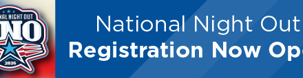 National Night Out Registration Now Open