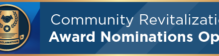 Community Revitalization Award Nominations Open 