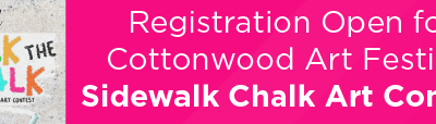 Registration Open for Cottonwood Art Festival Sidewalk Chalk Art Contest 