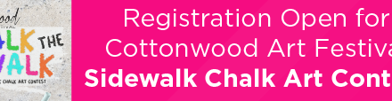 Registration Open for Cottonwood Art Festival Sidewalk Chalk Art Contest 