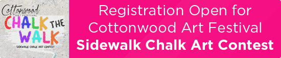 Registration Open for Cottonwood Art Festival Sidewalk Chalk Art Contest 