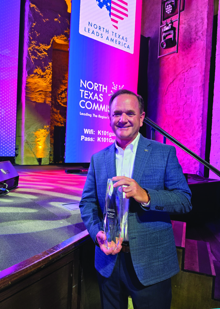 Don Magner with the NTC Award