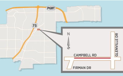 Fiber Optic Work to Close Lane on Campbell Road East of US 75