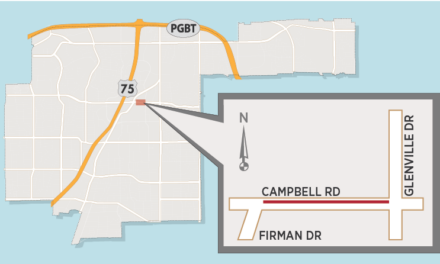 Fiber Optic Work to Close Lane on Campbell Road East of US 75