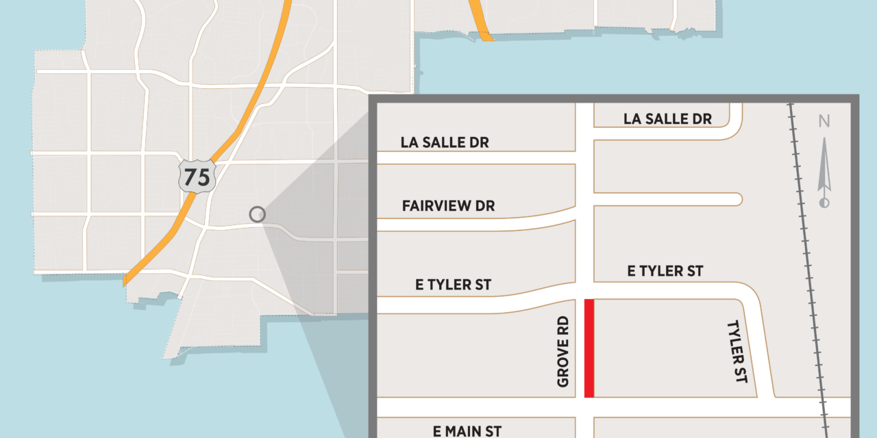 Grove Road Closure North of Main Street 