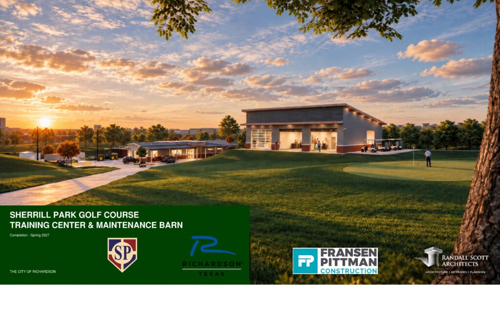 rendering of Sherrill Park training center