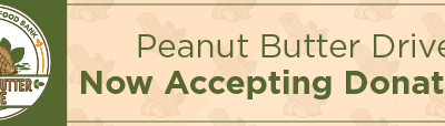 Peanut Butter Drive Now Accepting Donations