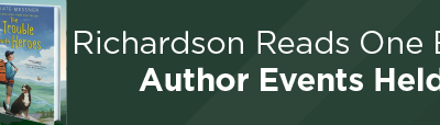 Richardson Reads One Book Author Events Held
