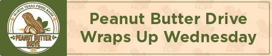 Peanut Butter Drive Wraps Up Wednesday