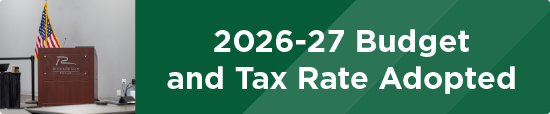 2026-27 Budget and Tax Rate Adopted