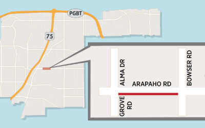 Arapaho Road Lane Closure East of US 75