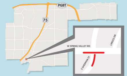 Lane Closures at Intersection of Sherman Street and Spring Valley Road 