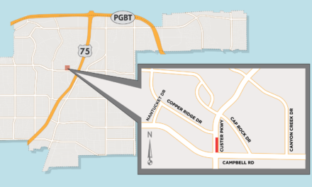 Lane Closure on Custer Parkway at Campbell Road  