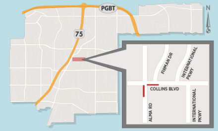 Fiber Optic Work to Close Lanes at Intersection of Collins Boulevard and Alma Road 