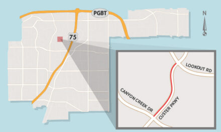 Traffic Shift on Custer Parkway Begins Oct. 12