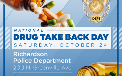 Drug Take Back Event Tomorrow
