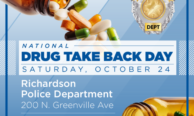 Drug Take Back Event Tomorrow