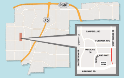 Lane Closure on West Shore Drive North of Arapaho Road