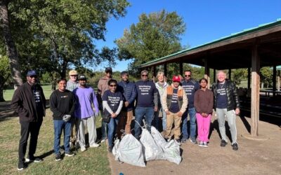 Community Cleanup at Breckinridge Park Nets 20 Pounds of Trash
