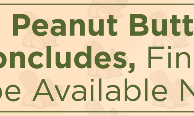 Peanut Butter Drive Concludes, Final Tally Will be Available Next Week 