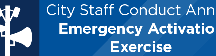 City Staff Conduct Annual Emergency Activation Exercise