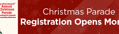 Christmas Parade Registration Opens Monday