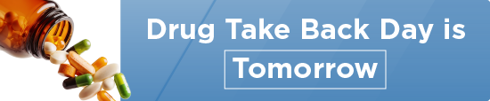 Drug Take Back Day is Tomorrow 